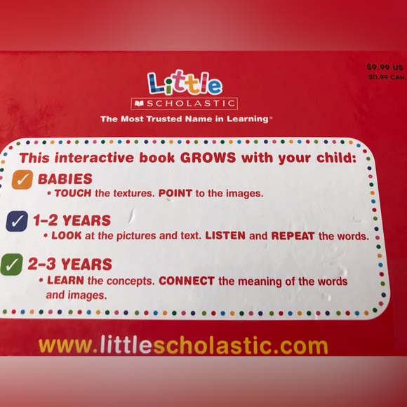 Little Scholastic “How to Build a Snowman” touch & feel book. - Picture 3 of 3